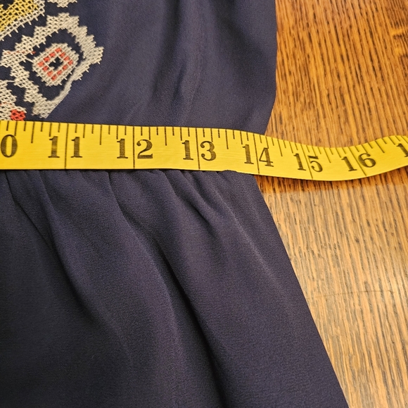 THML Choker Halter Embroidered Maxi Dress - Picture 14 of 16